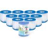 Intex Type H Easy Set Filter Cartridge Replacement for Swimming Pools (10 Pack)