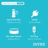 Intex 26679EG Krystal Clear 2650 GPH Sand Filter Pump for Above Ground Pools Bundled with OptiFlow 3 Pack Premium Pure Silica Filter Sand, 50 lb Bags(1 600 GPH)