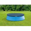 Intex Easy Set Pool Cover – 8 FT for Easy Set Inflatable Pools – 28020E Pool Cover – Includes Rope Tie, Drain Holes, Snug Fit to Protect Water from Bugs, Scum, and Evaporation