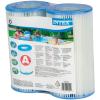 Intex Easy Set Swimming Pool Type A or C Filter Replacement Cartridges (6 Pack)