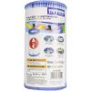 Intex Filter Cartridge Type A (59900E) – Replacement Type A and C For Easy Set Pool Filters – 12 Pack