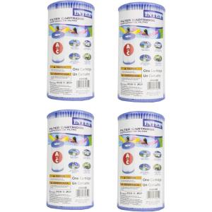 Intex Easy Set Pool Type A Filter Cartridges – 59900E (4 Pack), New
