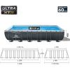 INTEX 26373EH Ultra XTR 32ft x 16ft x 52in Above Ground Swimming Pool Set with Sand Filter Pump and Deluxe Maintenance Cleaning Kit (2-Pack)