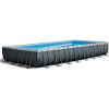 INTEX 26373EH Ultra XTR 32ft x 16ft x 52in Above Ground Swimming Pool Set with Sand Filter Pump and Deluxe Maintenance Cleaning Kit (2-Pack)