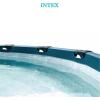 INTEX 28825EH 16ft X 52in UltraLuxe Premium Swimming Pool Set with Dual Sand Filter Pump and Saltwater System, Pool Ladder, Skimmer, Pool Tray, Pool Cover, Water Analyzer, T-Joint LED Solar Light(18′ x 52″)