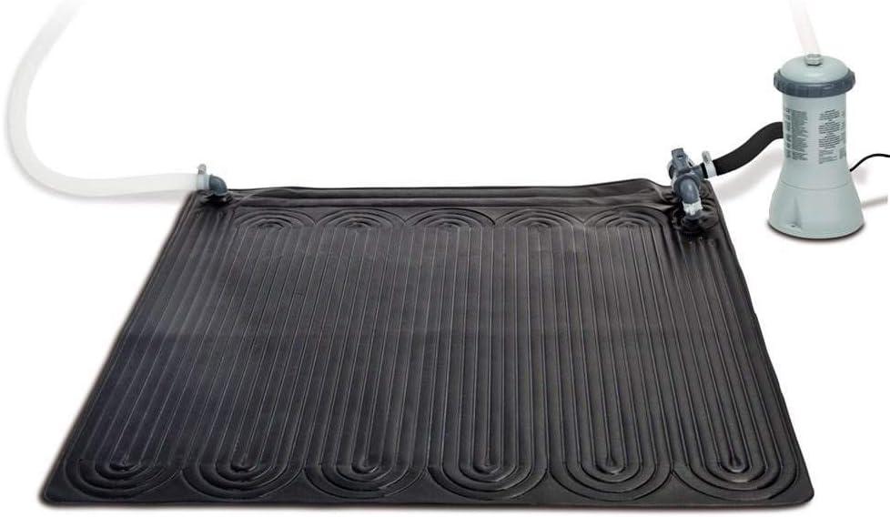 imageIntex 28685E Above Ground Swimming Pool Water Heater Solar Mat Black 6 Pack