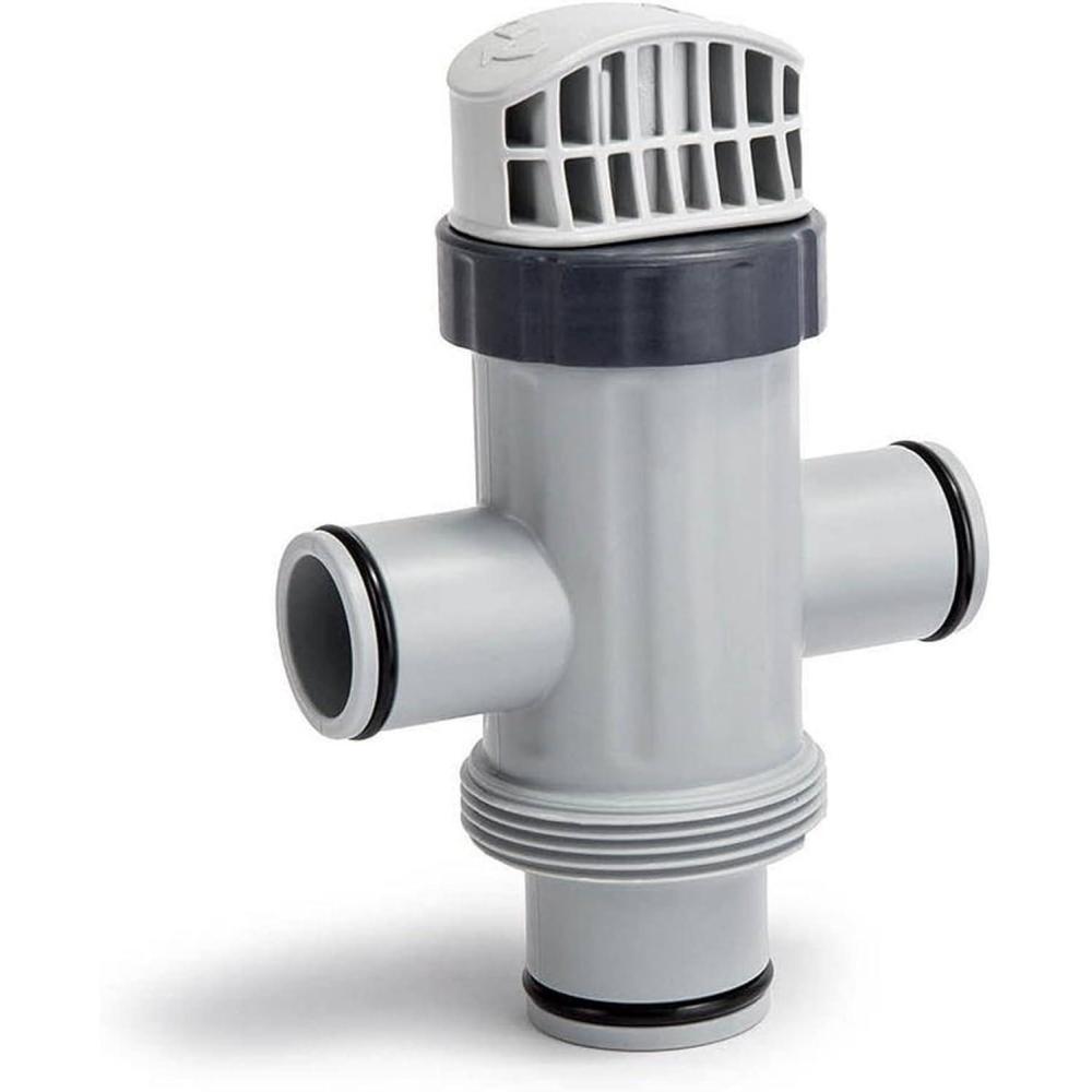 imageIntex 11872 Replacement Dual Split Hose Plunger Valve Pool Part Accessory Attachment for Above Ground Pool and Pool Pump Maintenance