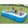 Intex 58484EP Swim Center Inflatable Family Pool: 277 Gallon Capacity – 120″ x 72″ x 22″ – Blue, 2 Pack