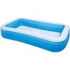 Intex 58484EP Swim Center Inflatable Family Pool: 277 Gallon Capacity – 120″ x 72″ x 22″ – Blue, 2 Pack