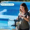 Intex Heavy Duty Solar Above Ground Pool Cover Reel Aluminum Adjustable with Locking Mechanism for Rectangle Frame Pool, Cover Not Included(Single)