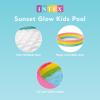 Intex Kiddie Pool – Kid’s Summer Sunset Glow Design – 58″ x 13″