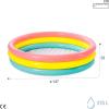 Intex Kiddie Pool – Kid’s Summer Sunset Glow Design – 58″ x 13″