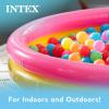 Intex Kiddie Pool – Kid’s Summer Sunset Glow Design – 58″ x 13″