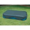 The Wet Set; Rectangular Pool Cover Fits 103 in x 69 in (262 cm x 175 cm) or 120 in x 72 in (305 cm x183 cm) 20 in (51 cm) overhang with rope ties