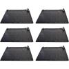 Intex 28685E Above Ground Swimming Pool Water Heater Solar Mat, Black (6 Pack)