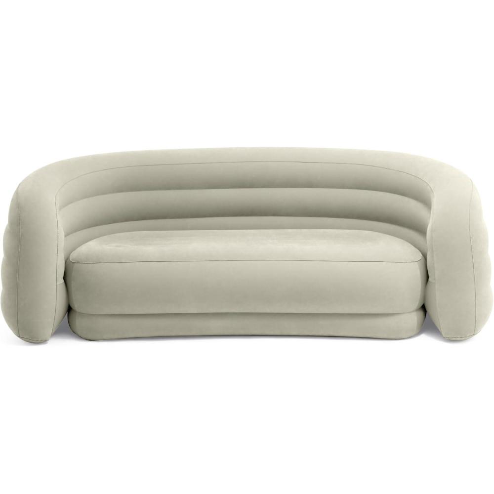 imageIntex 66571EP Inflatable Curved Sofa BlowUp Couch 43 x 90 x 32