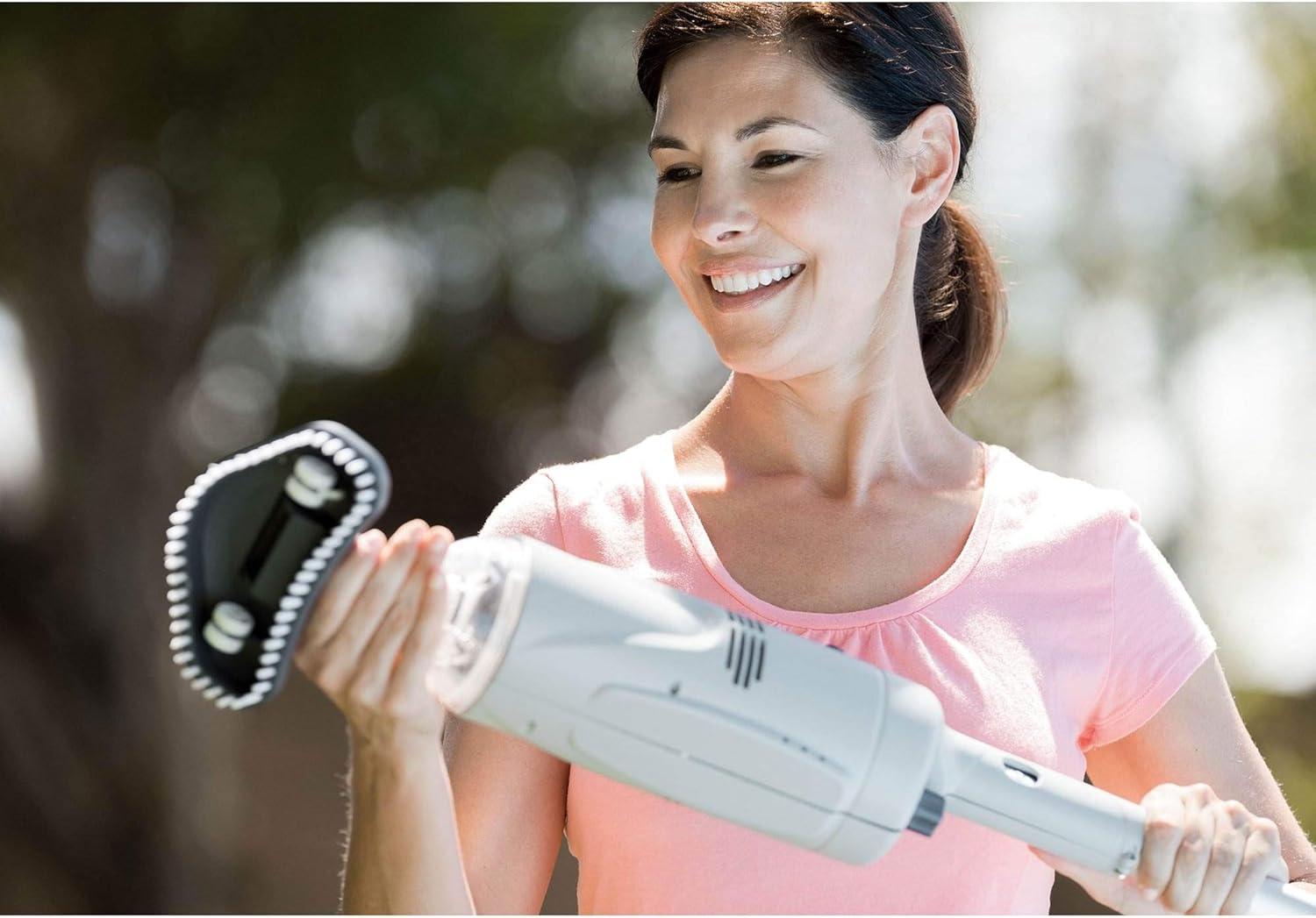 imageIntex Handheld Rechargeable Vacuum with Telescoping Aluminum Shaft amp Two Interchangeable Brush Heads Model 28620E
