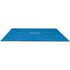 Intex Solar Pool Cover for 18′ x 9′ Rectangular Frame Outdoor Swimming Pools with Carrying Storage Bag, (Pool Cover Only), Blue(Solar Cover)