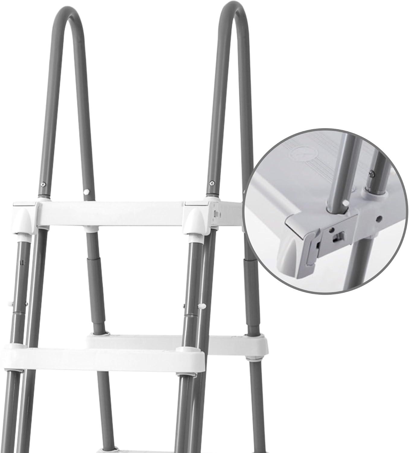 imageIntex Deluxe Pool Ladder with Removable StepsPreformed