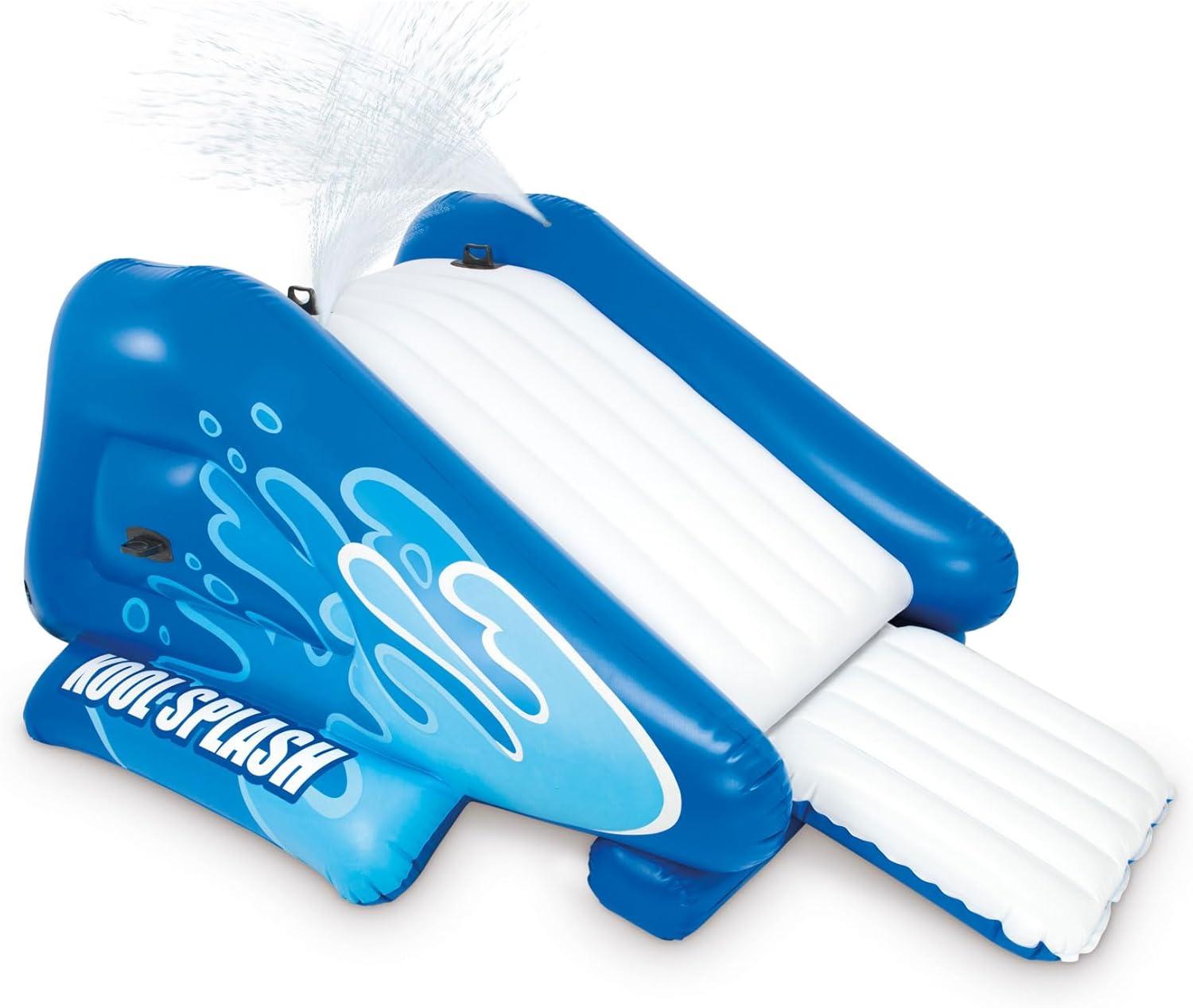 imageINTEX 3 Pack 58849EP Kool Splash Vinyl Inflatable Play Center Swimming Pool Water Slide with Built in Sprayers for Kids and Adults Age 6 and Up1