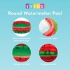 Intex 66-Inch Round Inflatable Outdoor Kids Swimming and Wading Watermelon Pool for Ages 2 and Up