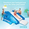 Intex Kool Splash Durable Vinyl Inflatable Play Center Swimming Pool Water Slide with Built in Sprayers for Kids and Adults, Age 6 and Up, Blue