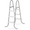 Intex Steel Frame Pool Ladder for 42” Wall Height Pools and 10’ Round Pool Cover
