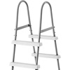 Intex Steel Frame Pool Ladder for 42” Wall Height Pools and 10’ Round Pool Cover