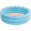 INTEX 56191EP Wavy Edge Inflatable Kiddie Pool: 66″ x 18″ – Blue – 152 Gallon Capacity – for Kids Age 3+