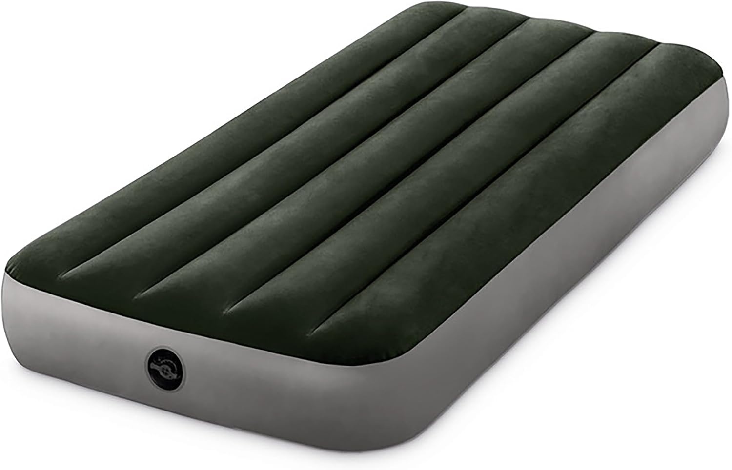 image:imageIntex 64106E DuraBeam Prestige Downy Air Mattress FiberTech Jr Twin 10in Bed Height 300lb Weight Capacity Pump Sold SeparatelySingle Pack of 6